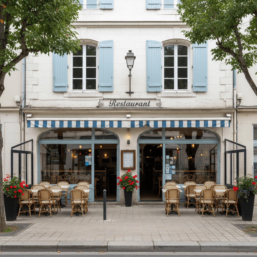 Restaurant 200m² à La Rochelle : terrasse - licence IV - Image 1