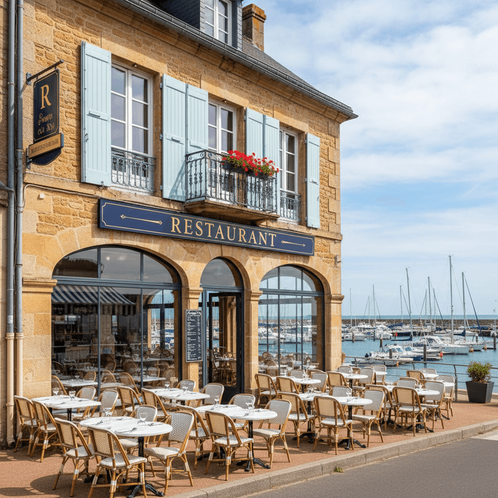 Restaurant 180m² à Binic-Étables-Sur-Mer : terrasse - licence IV - Image 1