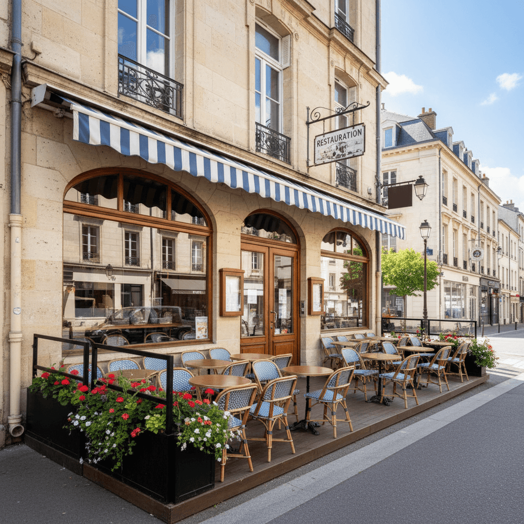 Fast-food 150m² à Vichy : terrasse - licence IV - Image 1