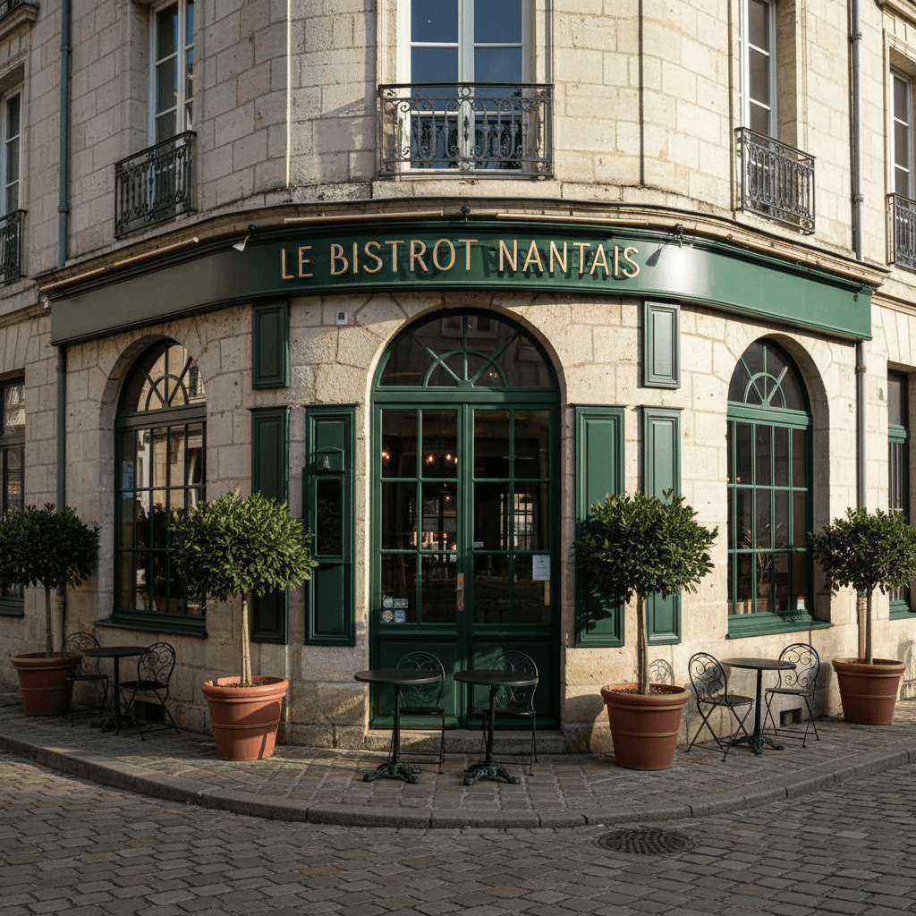 Restaurant 235m² à Nantes : terrasse - licence IV - Image 1