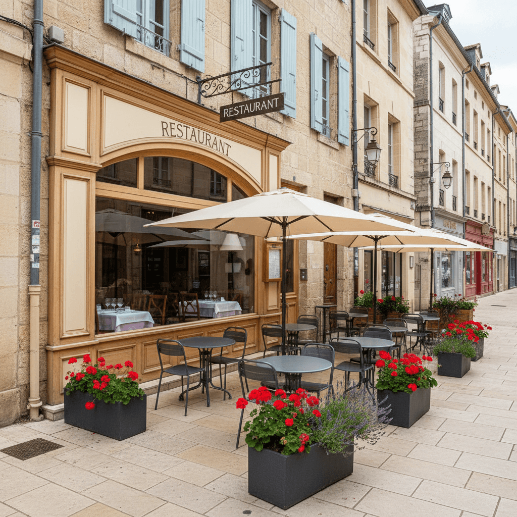 Restaurant 140m² à Valence : terrasse - licence IV - Image 1