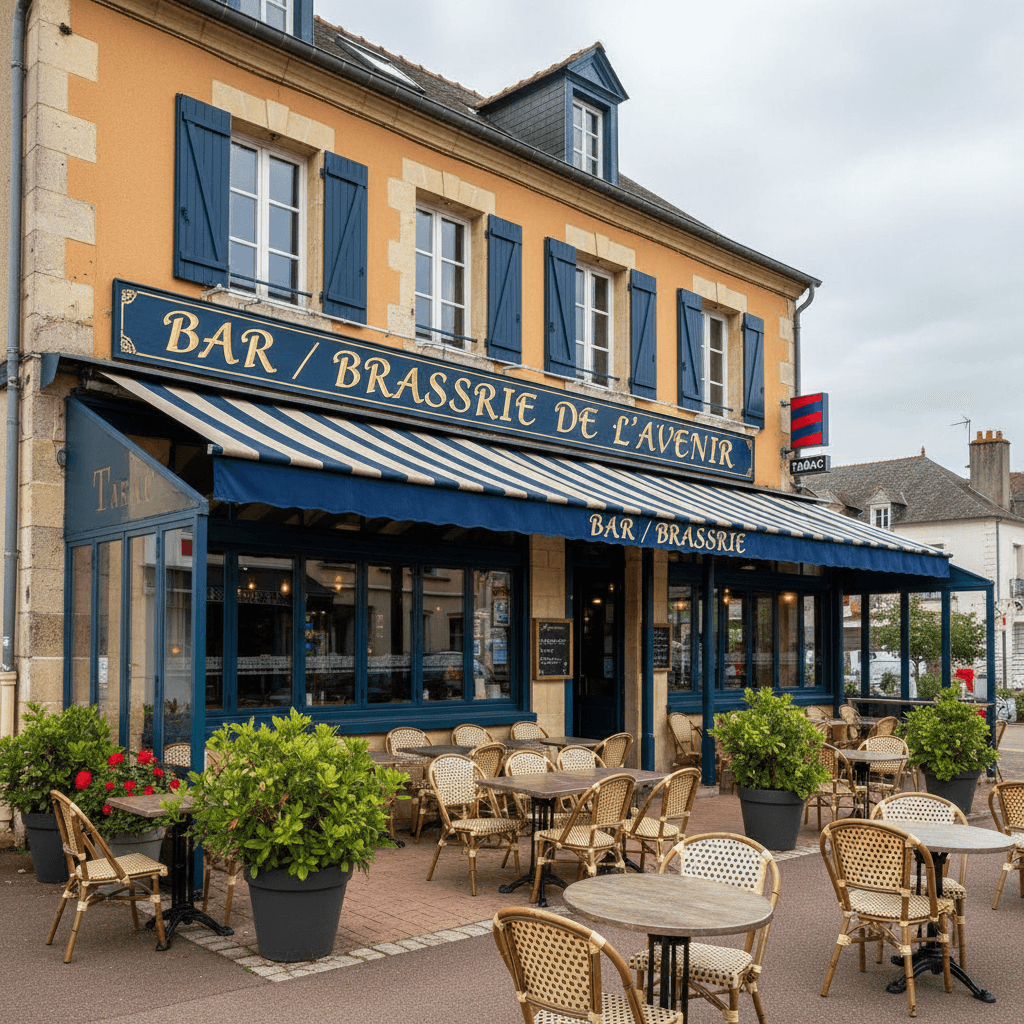 Bar-brasserie 300m² à Saint-Philbert-De-Grand-Lieu : terrasse - licence IV - Image 1