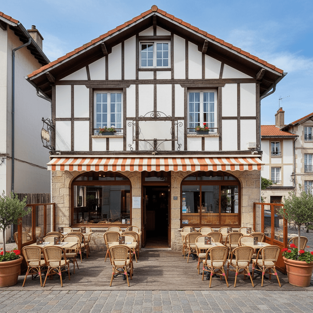 Snack 120m² à Bayonne : terrasse - Image 1