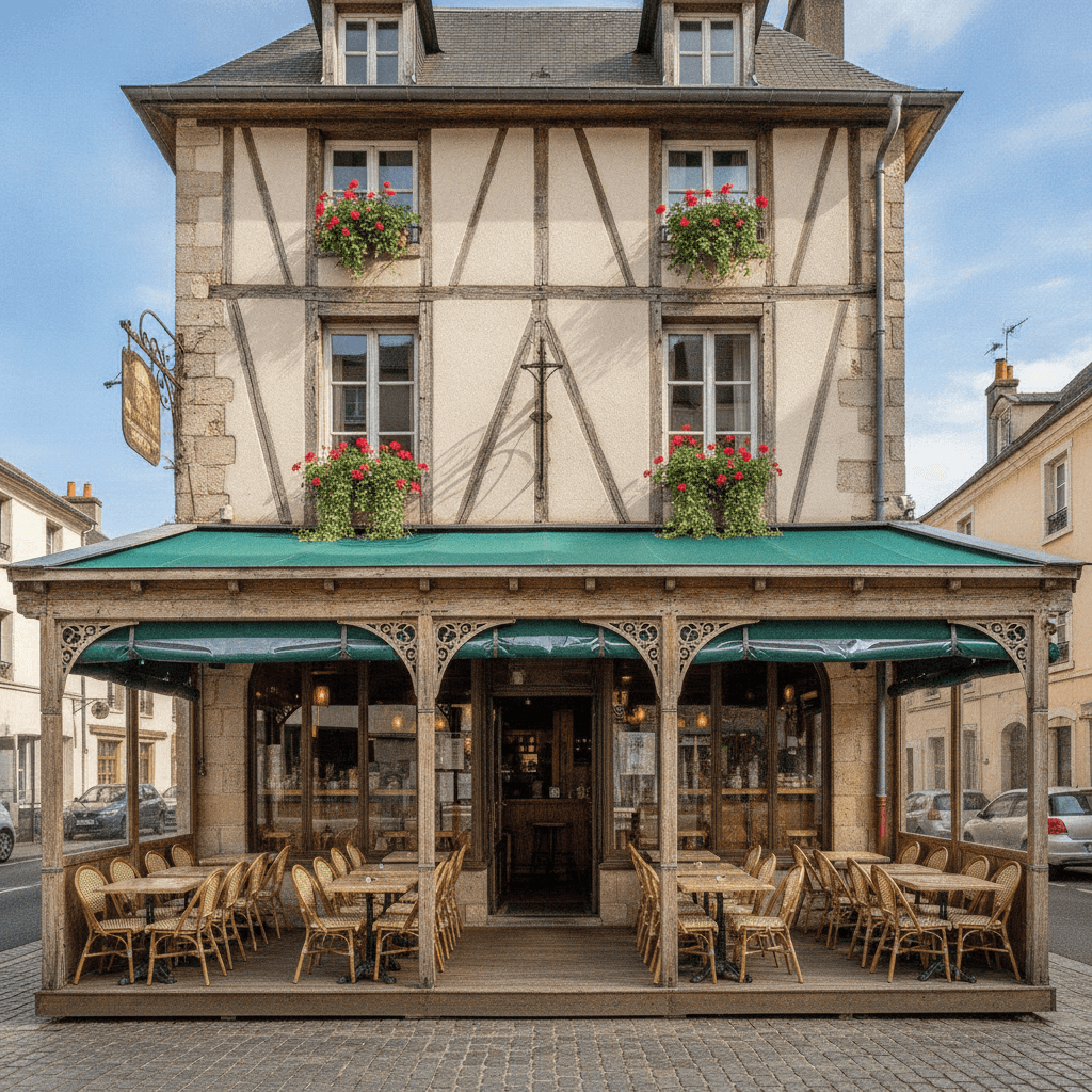 Restaurant 519m² à Saint-Marcellin : terrasse - licence IV - Image 1