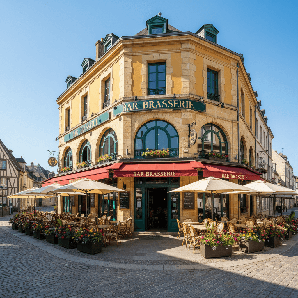 Bar-brasserie à Caen : terrasse - licence IV - Image 1