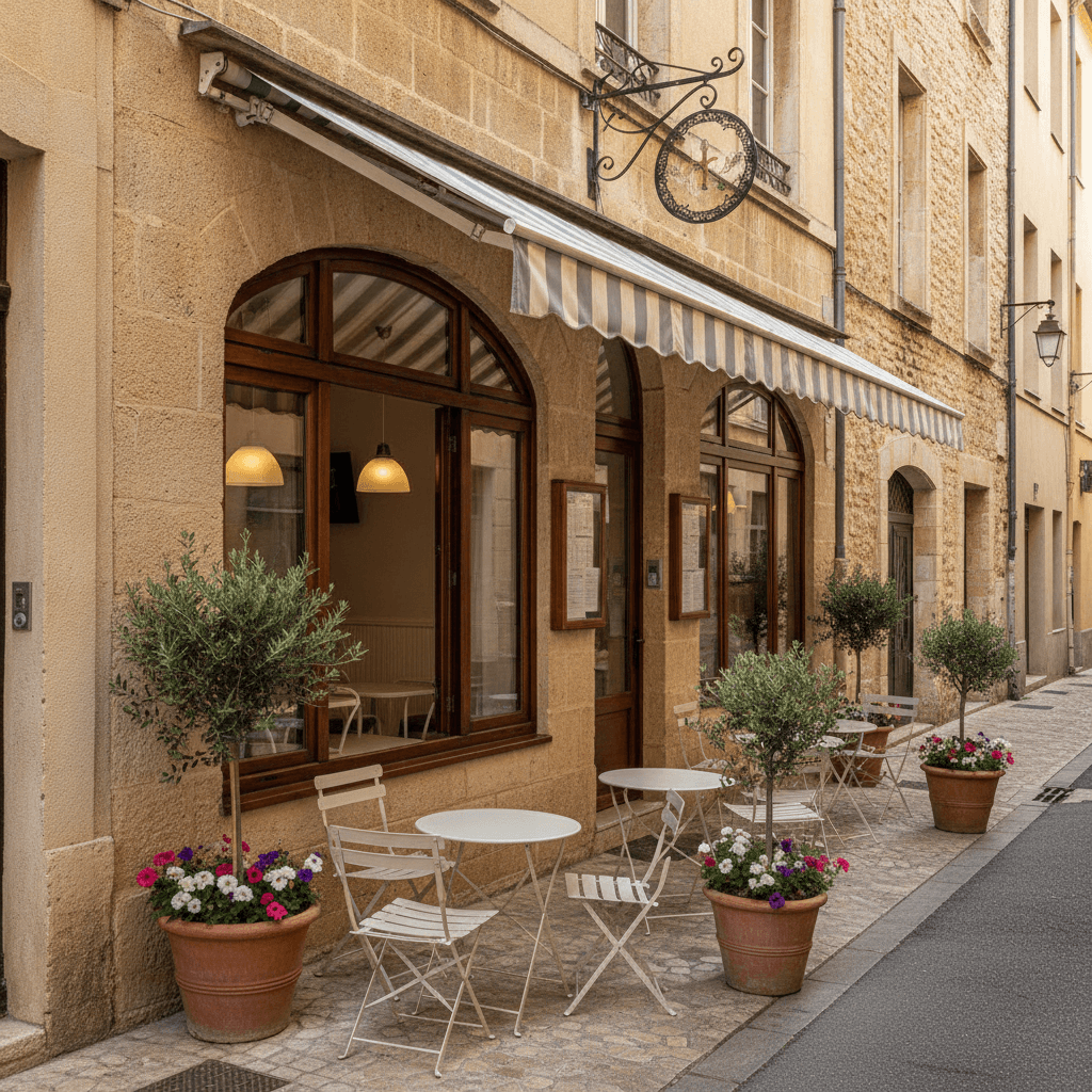 Fast-food 60m² à Aix-En-Provence : terrasse - licence IV