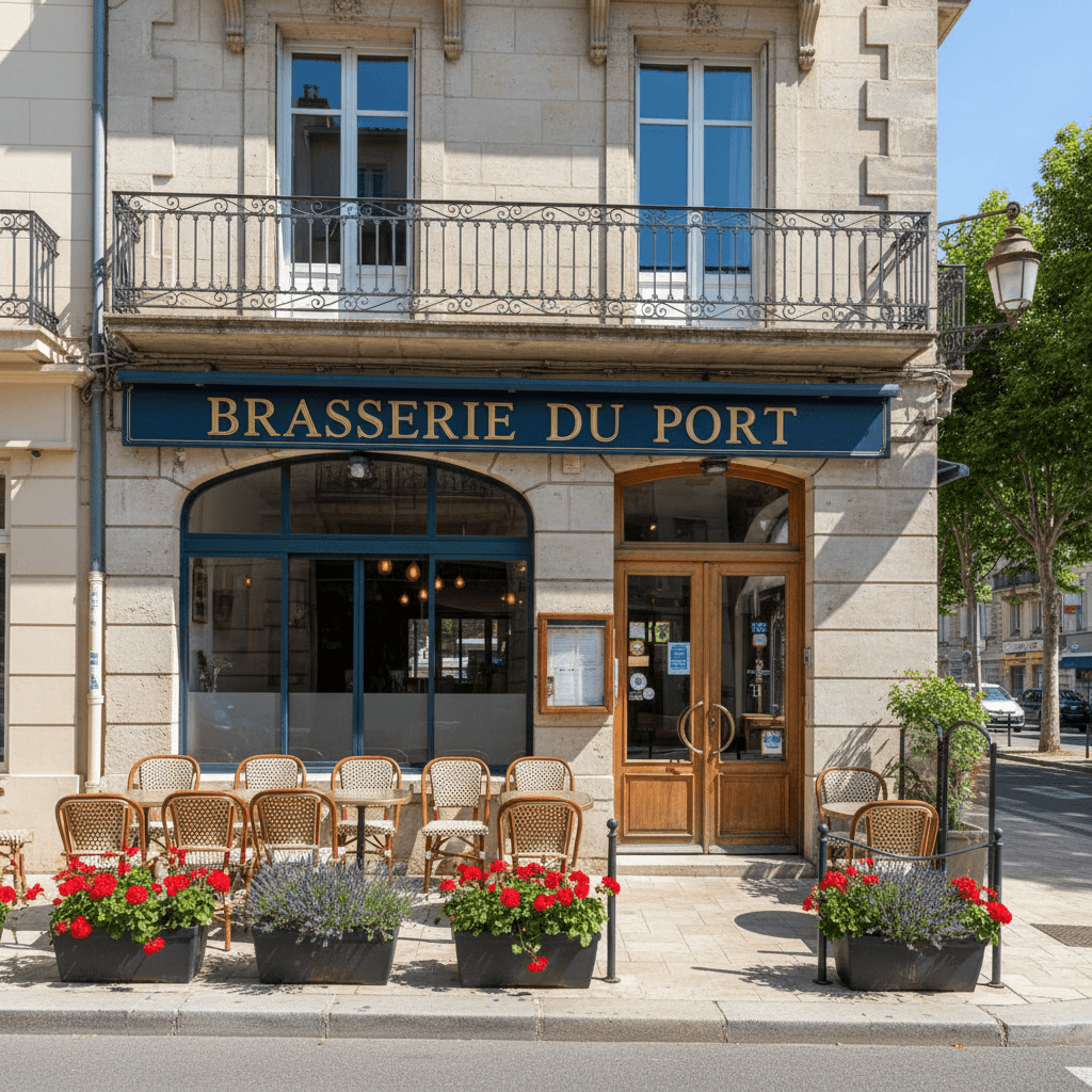 Bar-brasserie 66m² à Toulon : terrasse - licence IV