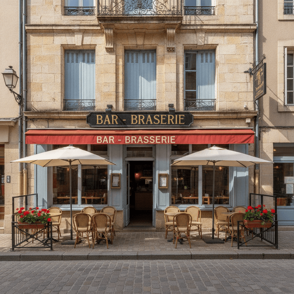 Bar-brasserie 82m² à Riom : licence IV