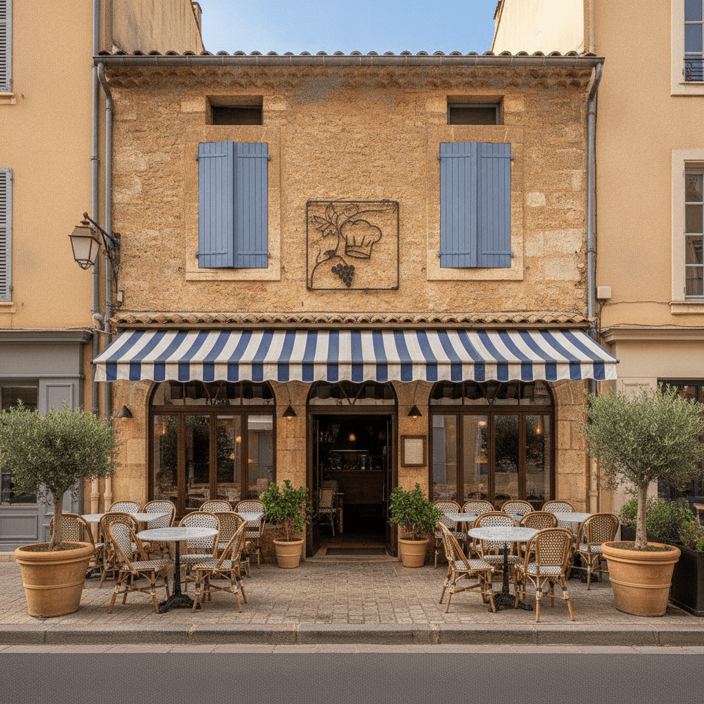 Restaurant 80m² à Aix-En-Provence : terrasse - licence IV