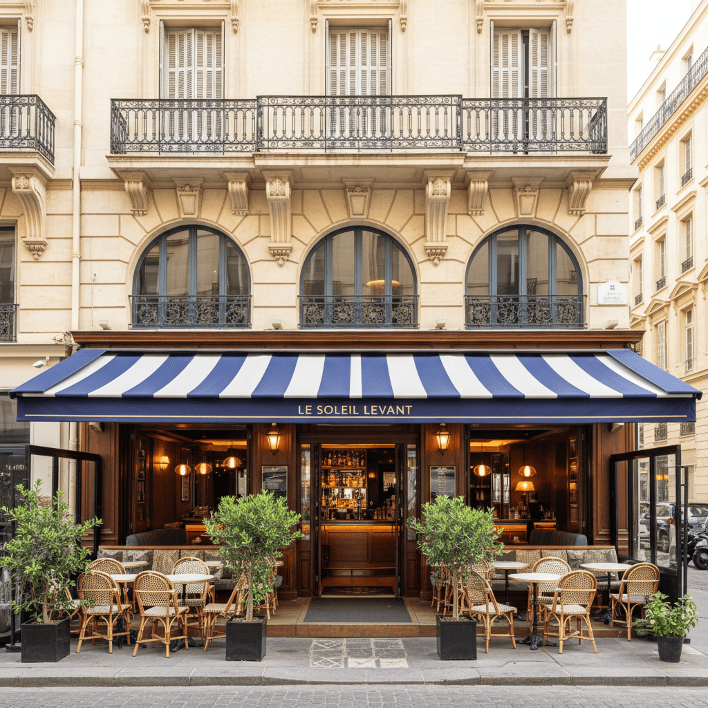 Bar-brasserie 340m² à Marseille : terrasse - licence IV