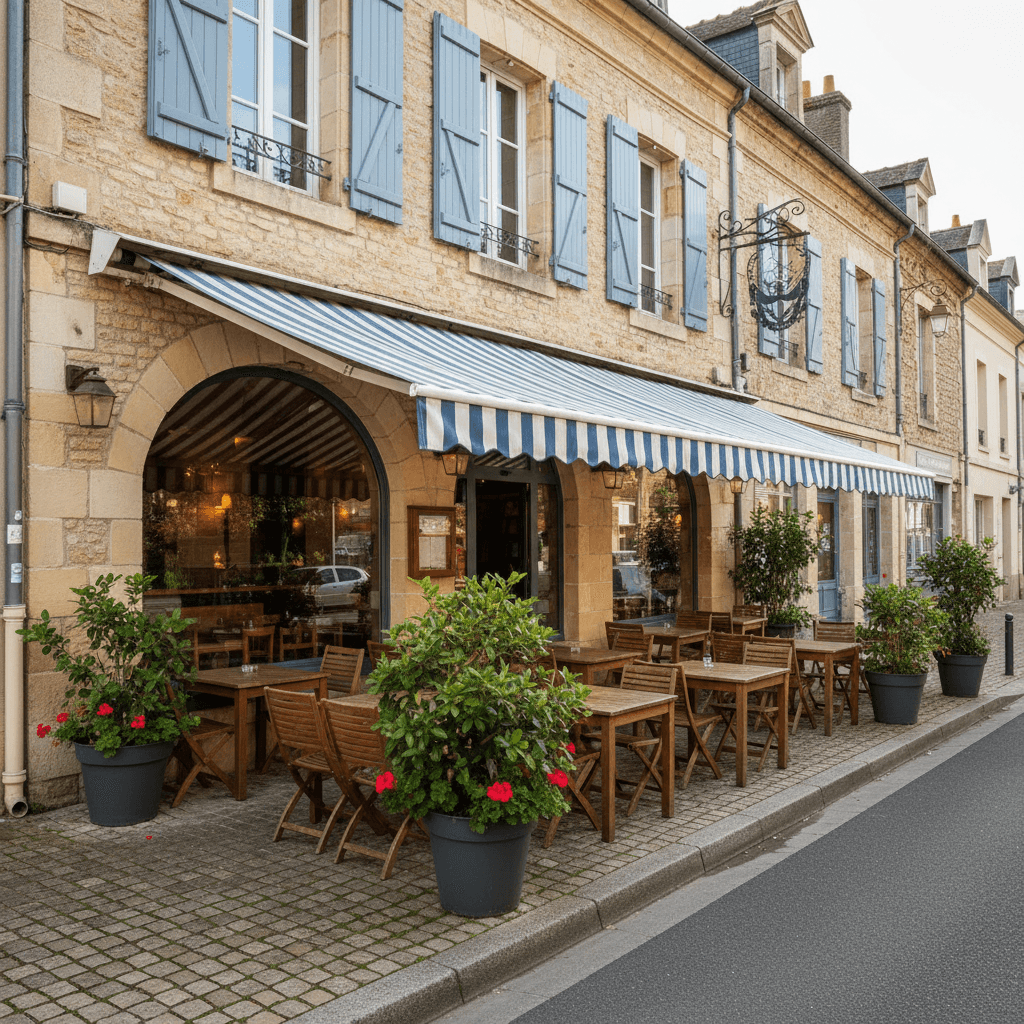Restaurant à Saint-Julien-De-Concelles : terrasse - licence IV - Image 1