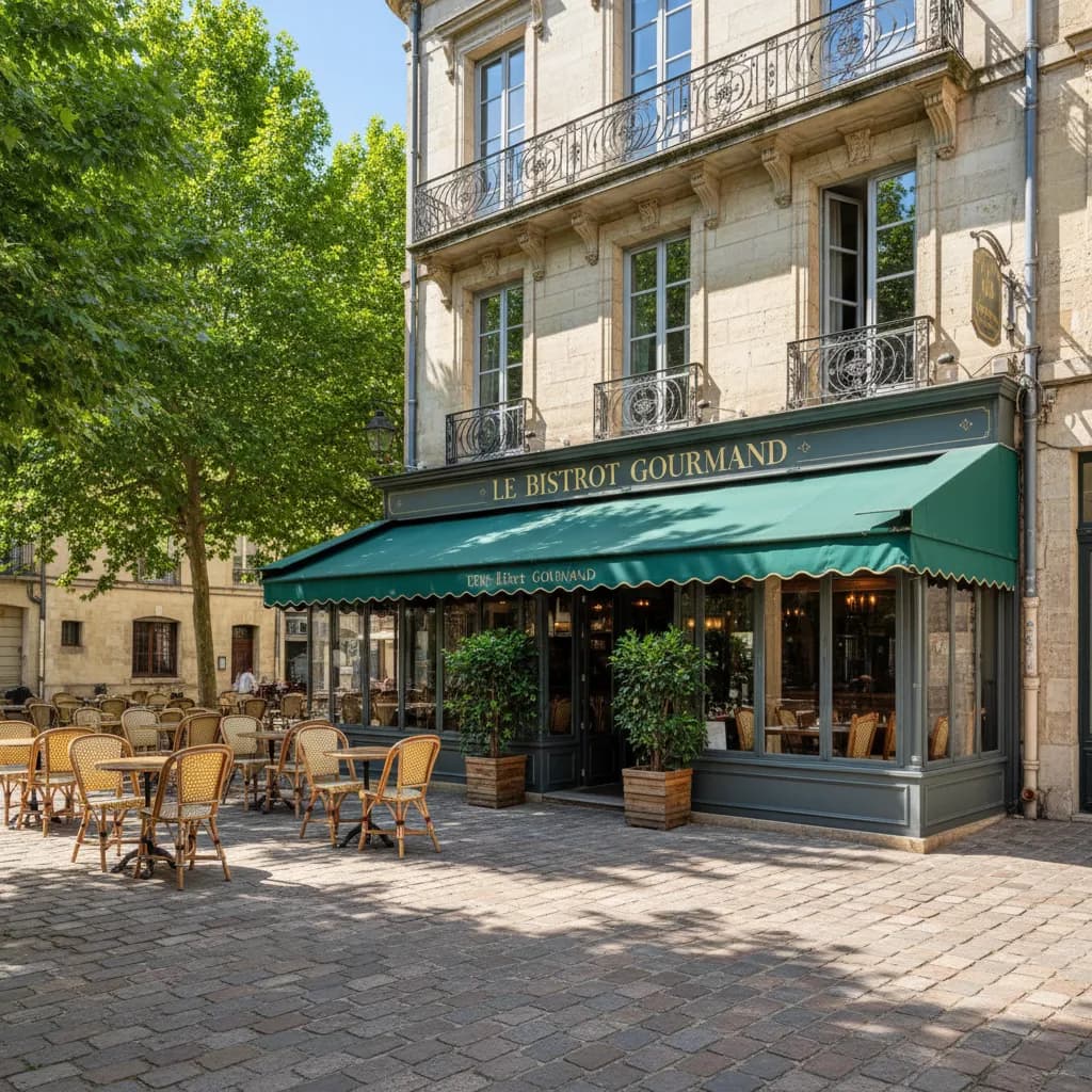 Restaurant 110m² à Bordeaux : terrasse - licence IV - Image 1