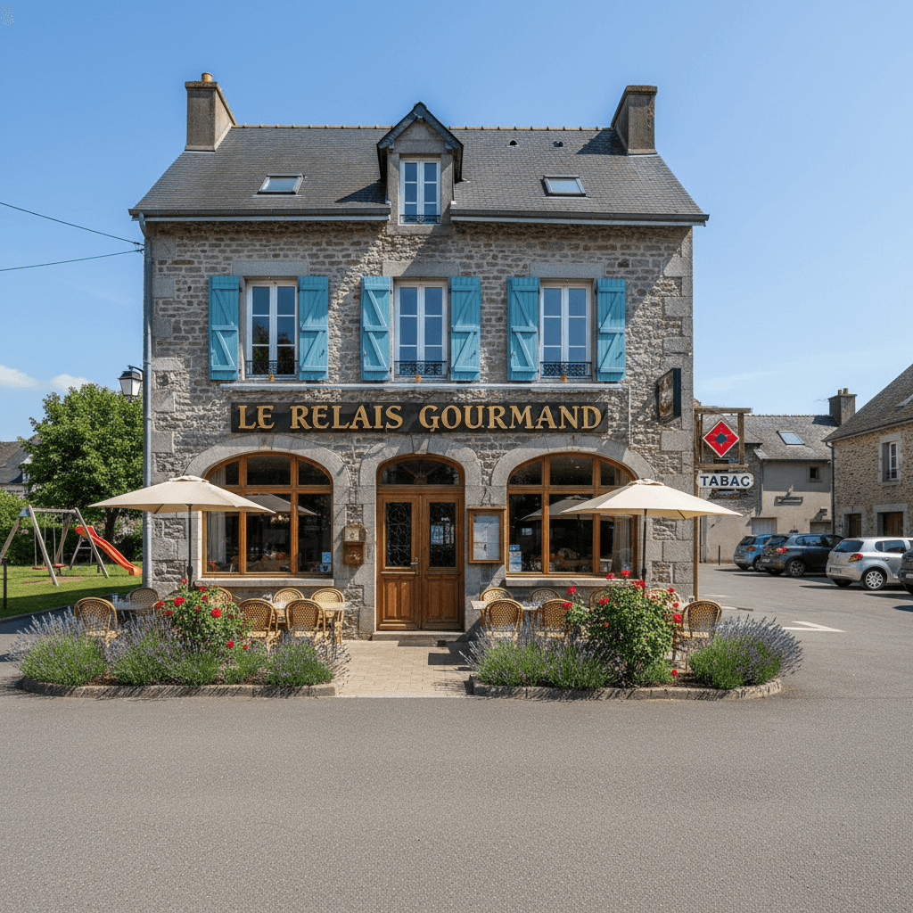 Restaurant à Aiguilhe : terrasse - licence IV - Image 1