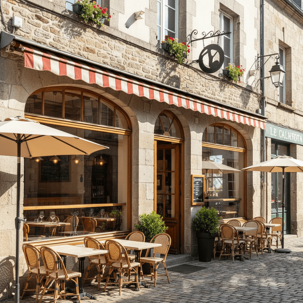 Restaurant 68m² à Vannes : extraction - Image 1