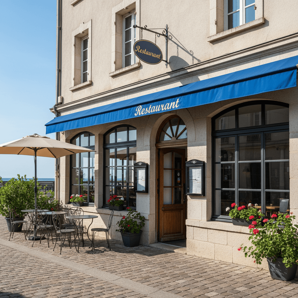 Restaurant 60m² à Valras-Plage : terrasse - licence IV - Image 1