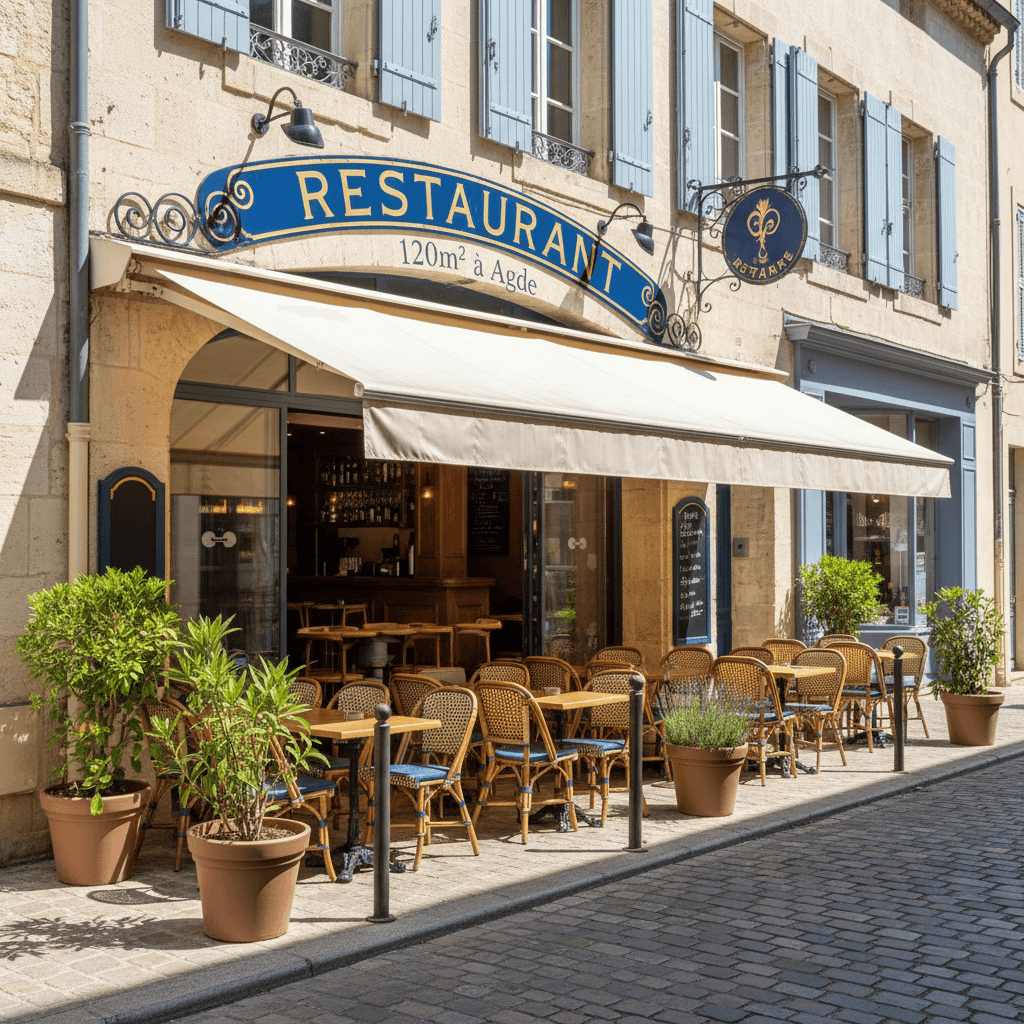 Restaurant 120m² à Agde