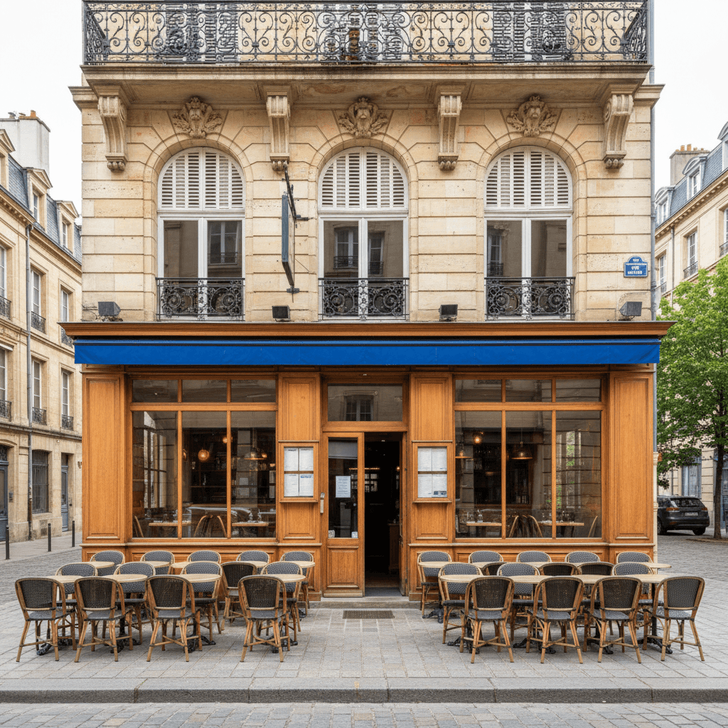 Restaurant 165m² à Metz : terrasse - cuisine équipée - Image 1