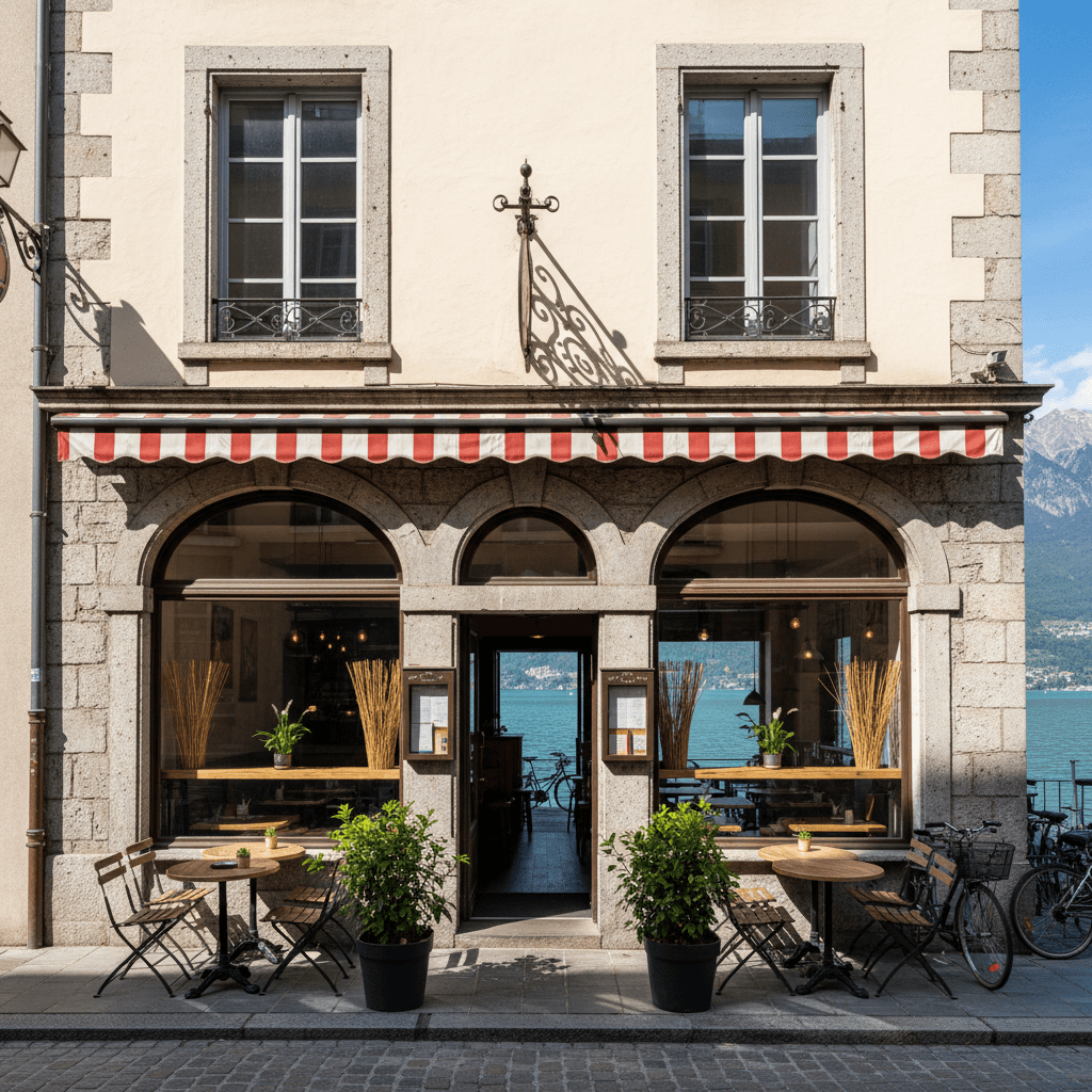 Restaurant à Annecy : extraction - Image 1