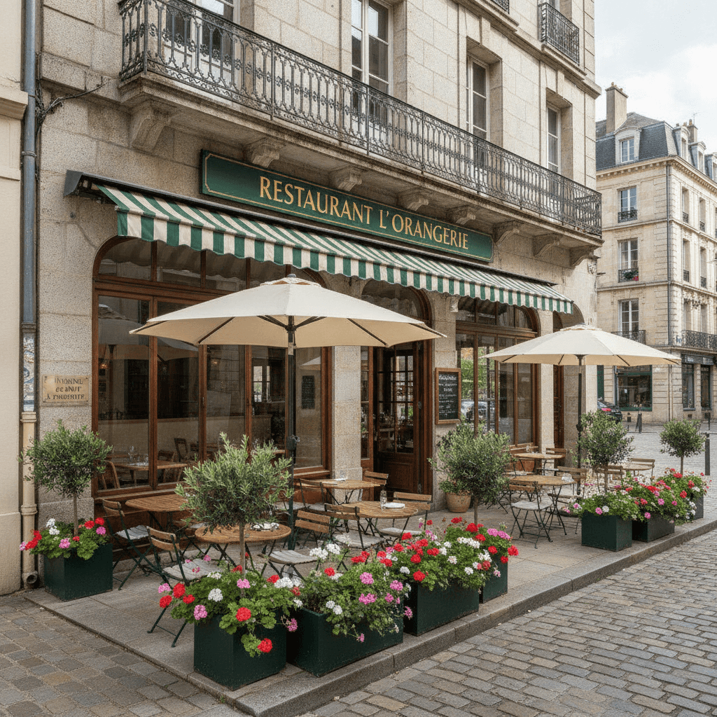 Restaurant 180m² à Rennes : terrasse - licence IV