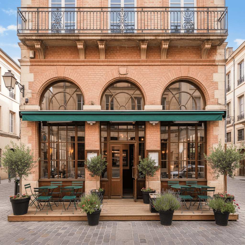 Restaurant à Toulouse : terrasse - licence IV - Image 1