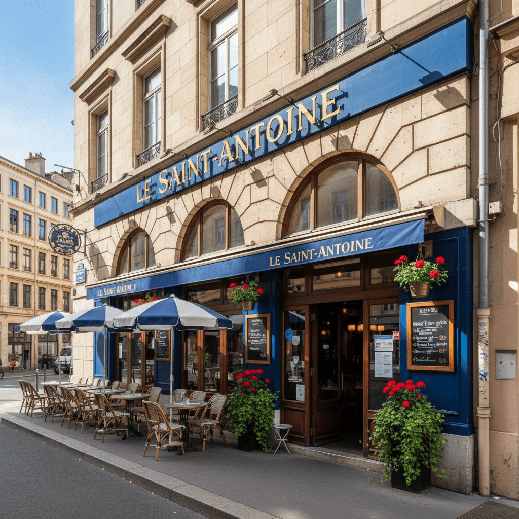 Restaurant 165m² à Lyon : terrasse - licence IV