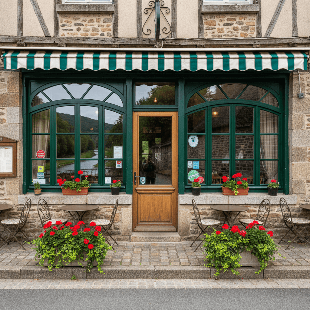 Bar-brasserie 146m² à Saint-Léonard-Des-Bois : terrasse - licence IV - Image 1