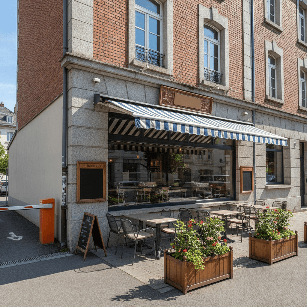 Fast-food 180m² à Mulhouse : terrasse - licence IV - Image 1