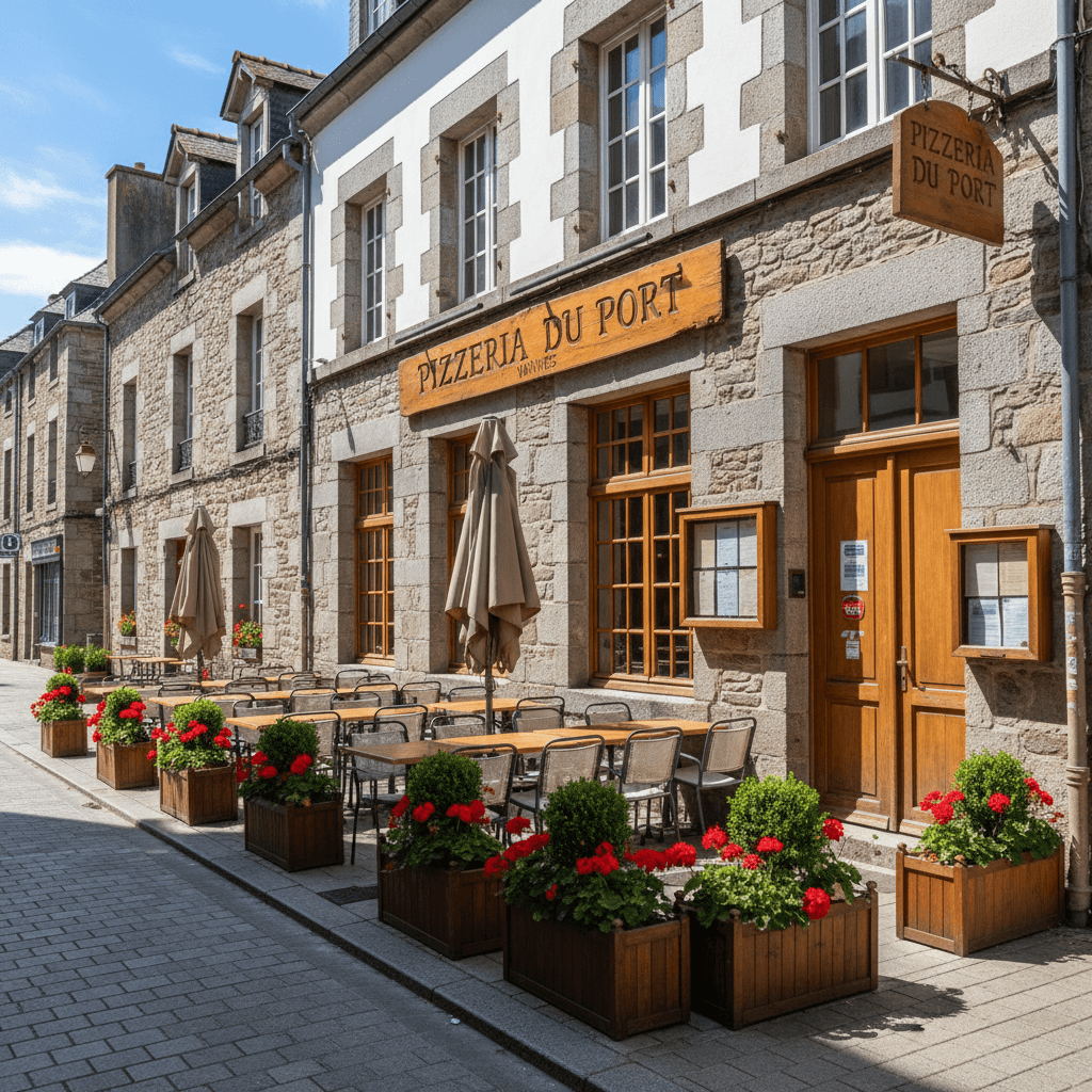 Restaurant à Vannes : terrasse - licence IV - Image 1