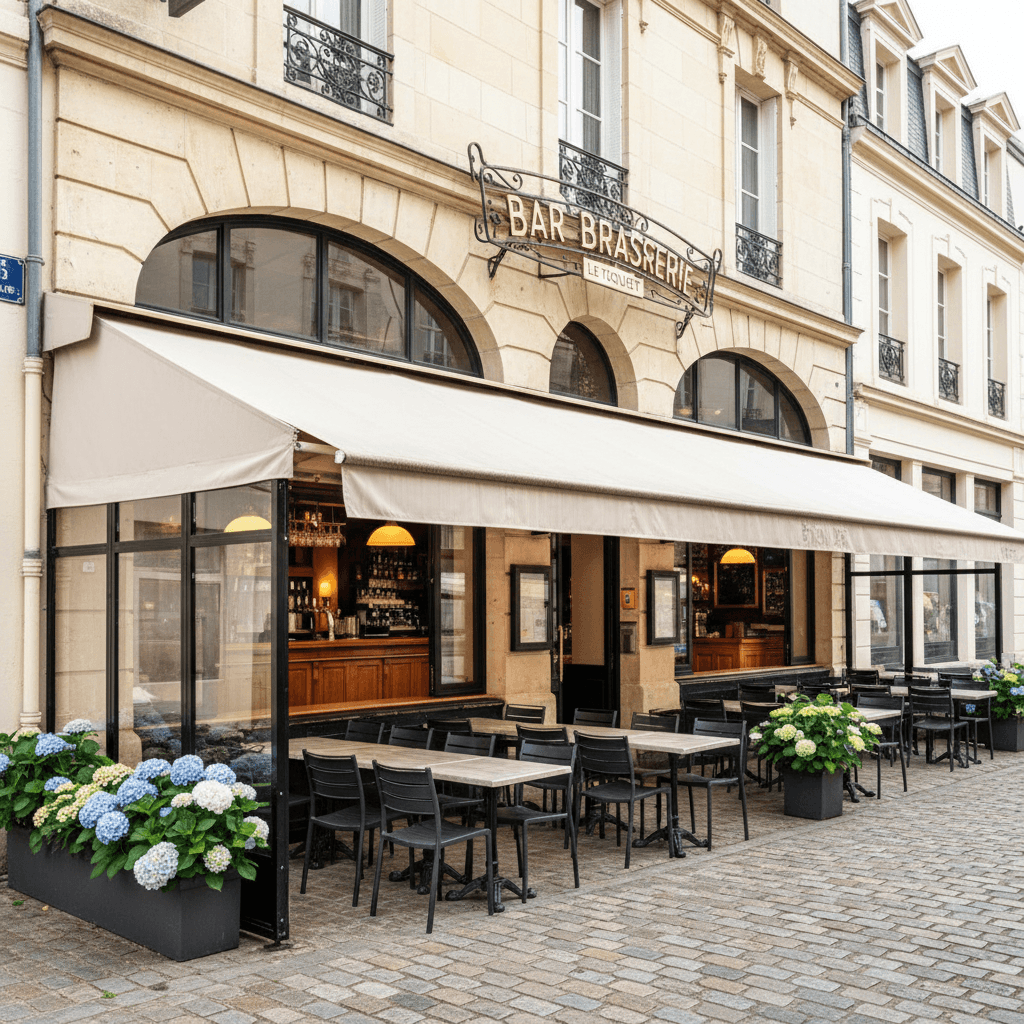 Bar-brasserie à Le Touquet-Paris-Plage : terrasse - Image 1