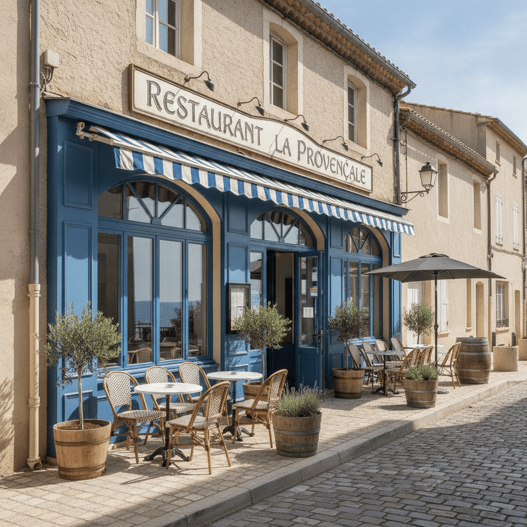 Restaurant 100m² à Port-de-Bouc : terrasse - extraction - Image 1