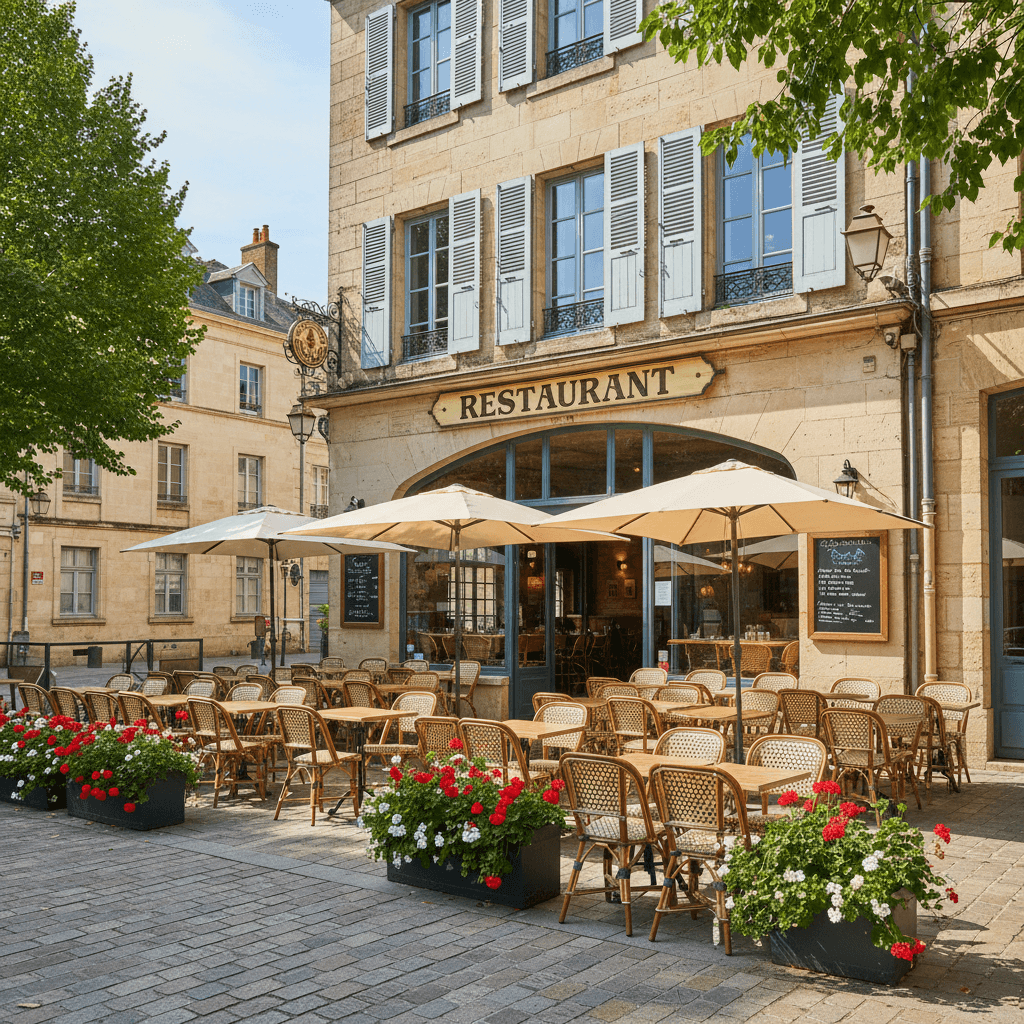 Restaurant 145m² à Vichy : terrasse - licence IV - Image 1