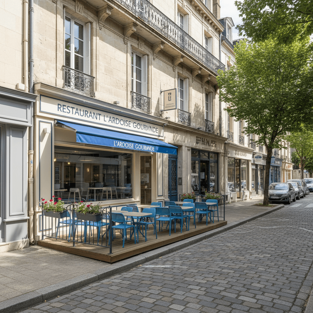 Restaurant 59m² à Poitiers : terrasse - licence IV - Image 1