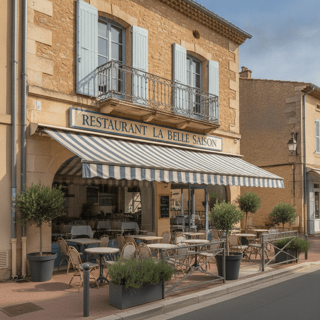 Restaurant 500m² à Marguerittes : terrasse - cuisine équipée - Image 1