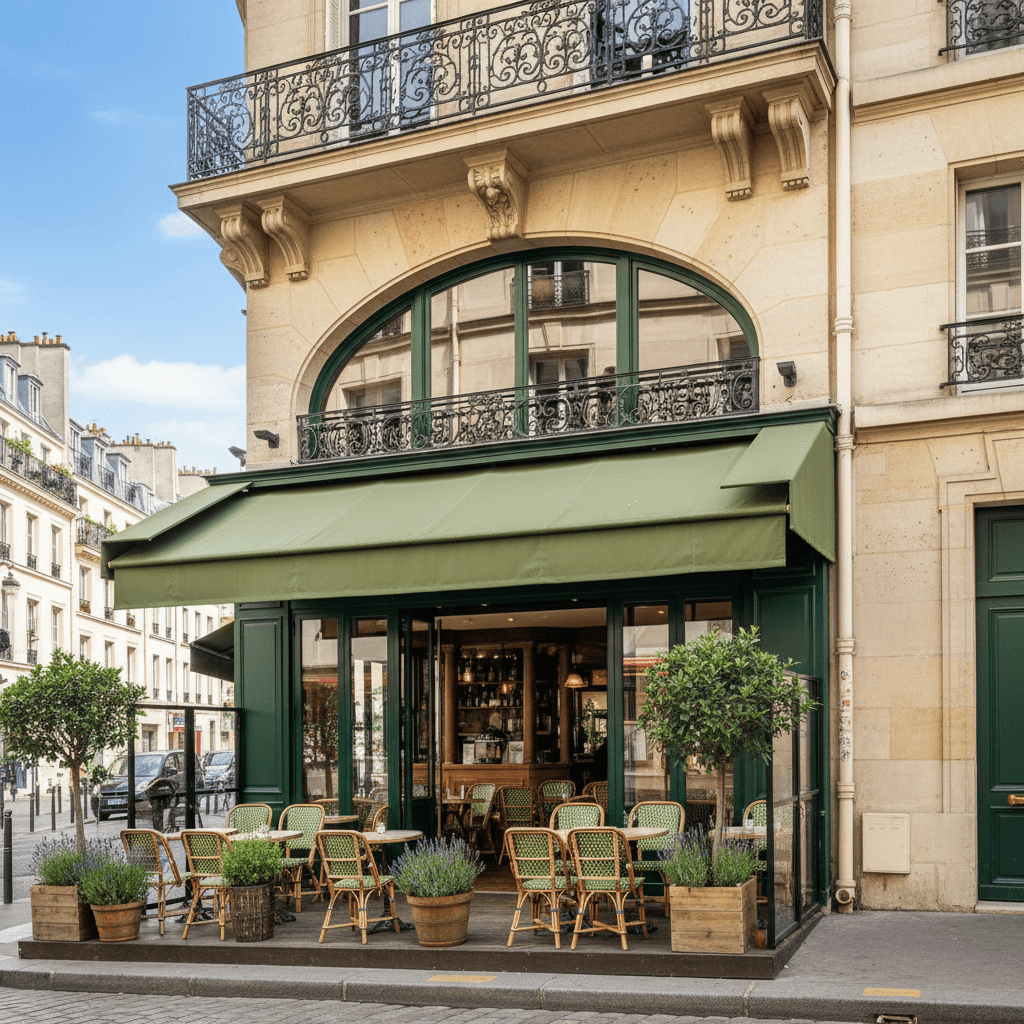 Superbe Restaurant à Paris avec Terrasse et Conduit