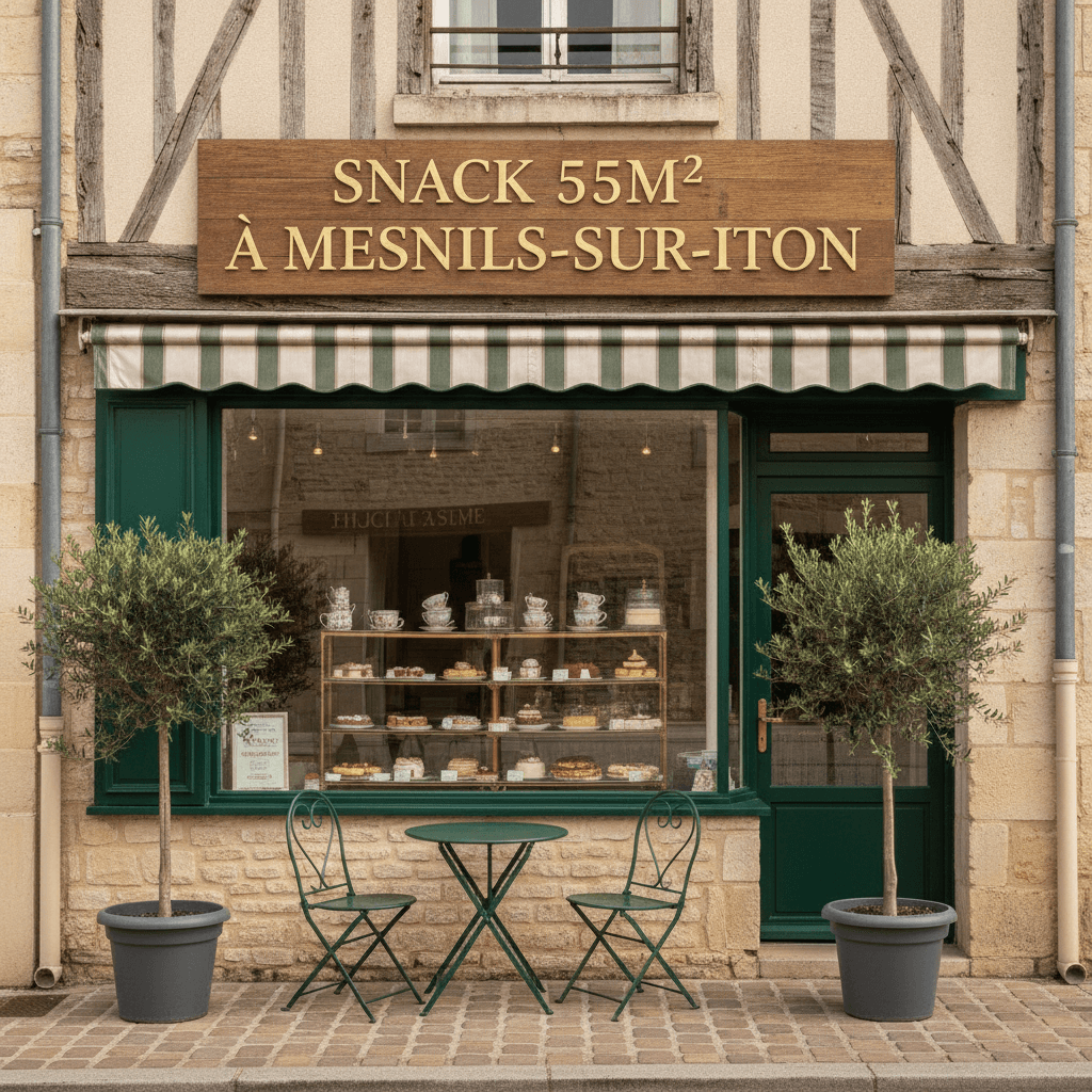 Snack 55m² à Mesnils-Sur-Iton - Image 1
