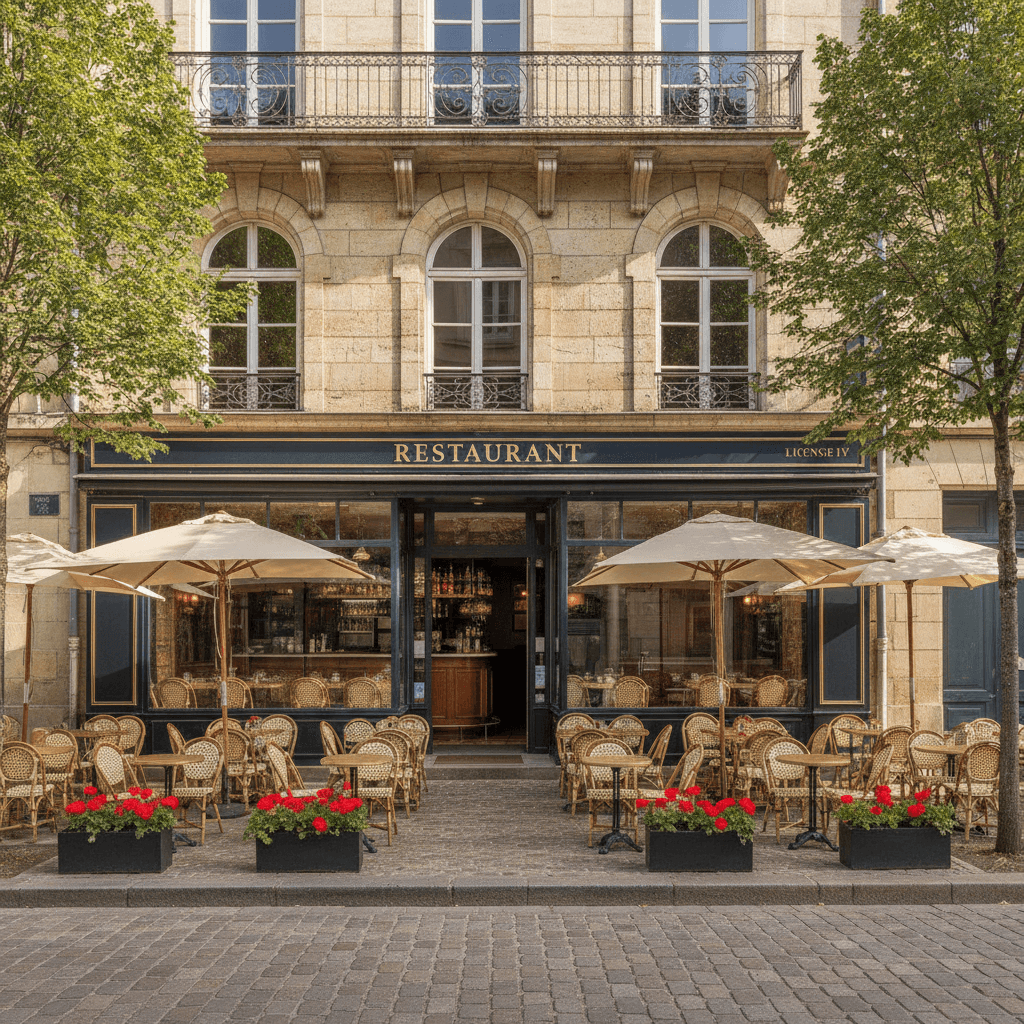 Restaurant 220m² à Montbrison : terrasse - licence IV - Image 1
