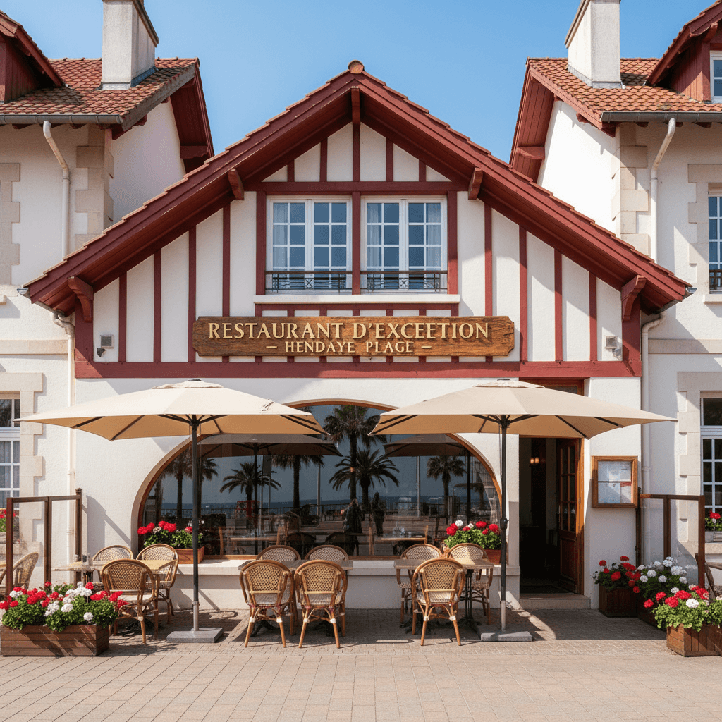 Restaurant 167m² à Hendaye : terrasse - licence IV - Image 1