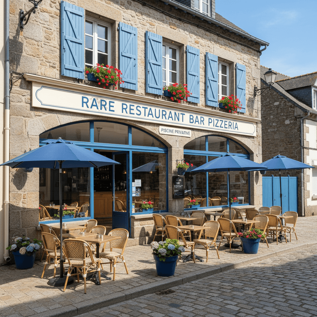 Restaurant à Île-Tudy : terrasse - licence IV - Image 1