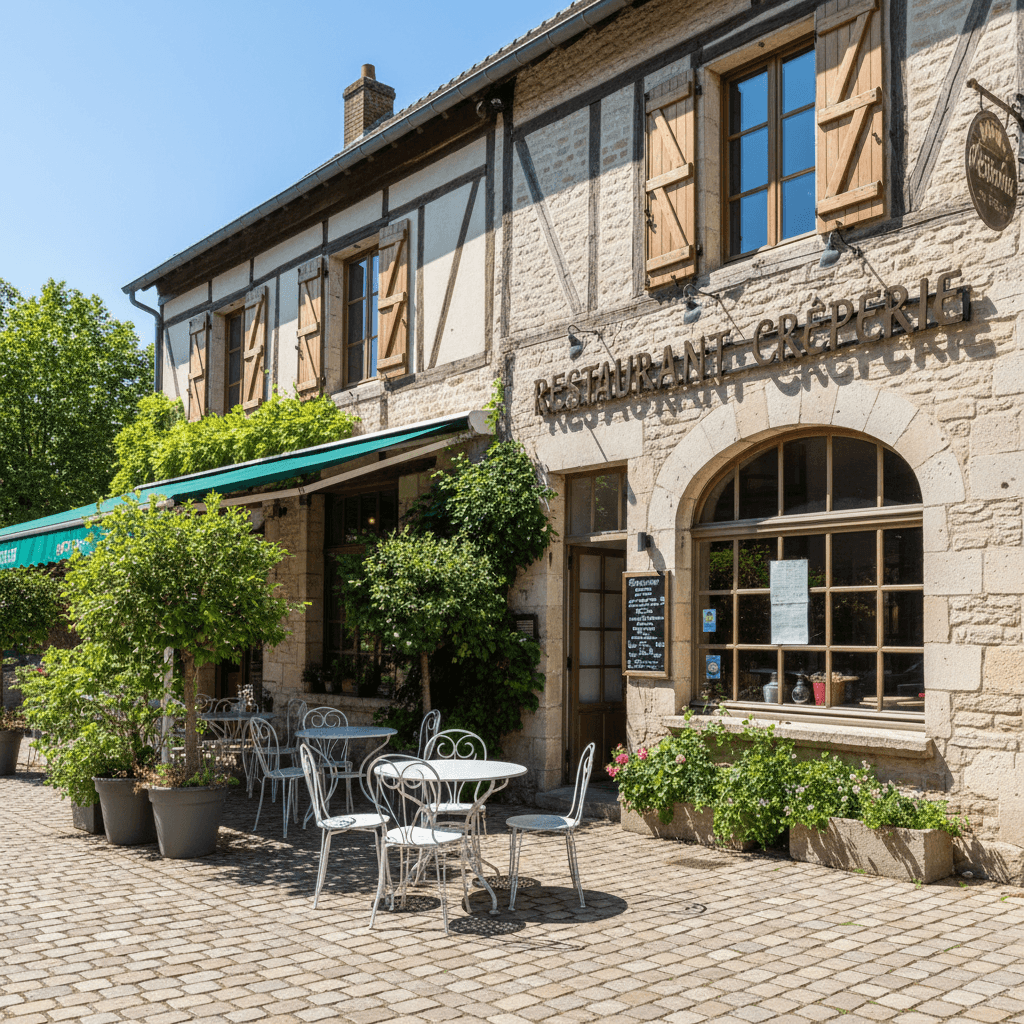 Restaurant à Loiré : terrasse - licence IV - Image 1