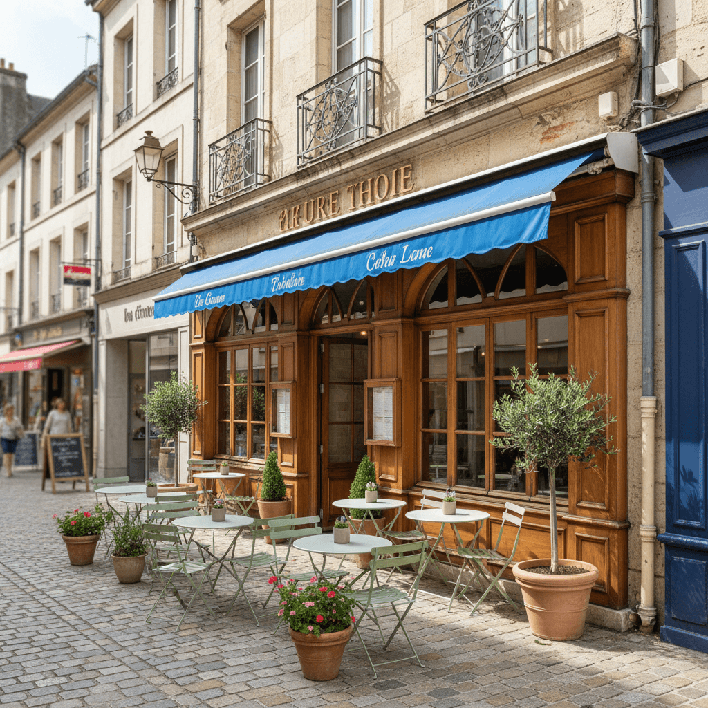 Restaurant à Niort : terrasse - licence IV - Image 1