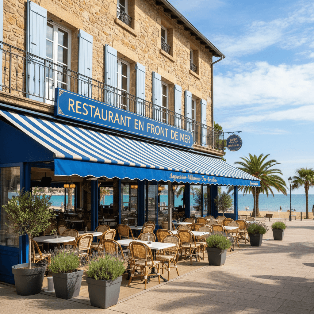 Restaurant à Angoustrine-Villeneuve-Des-Escaldes : terrasse - licence IV - Image 1