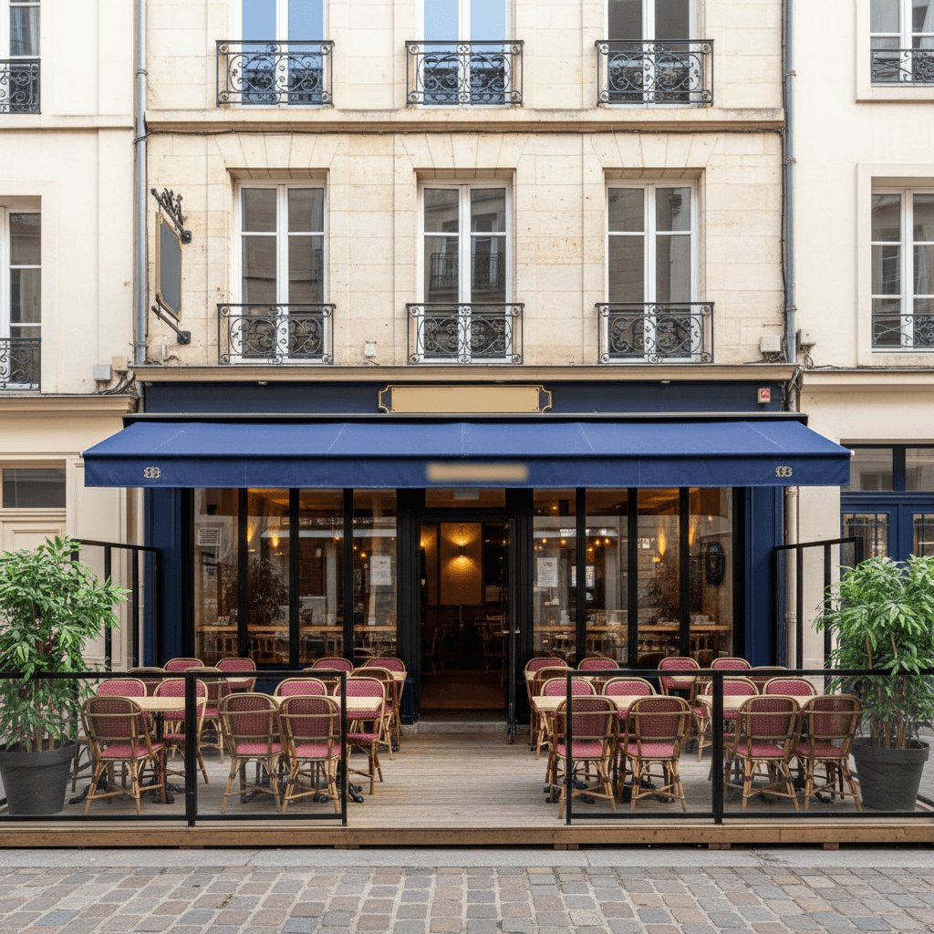 Restaurant 102m² à Nantes : terrasse - licence IV - Image 1