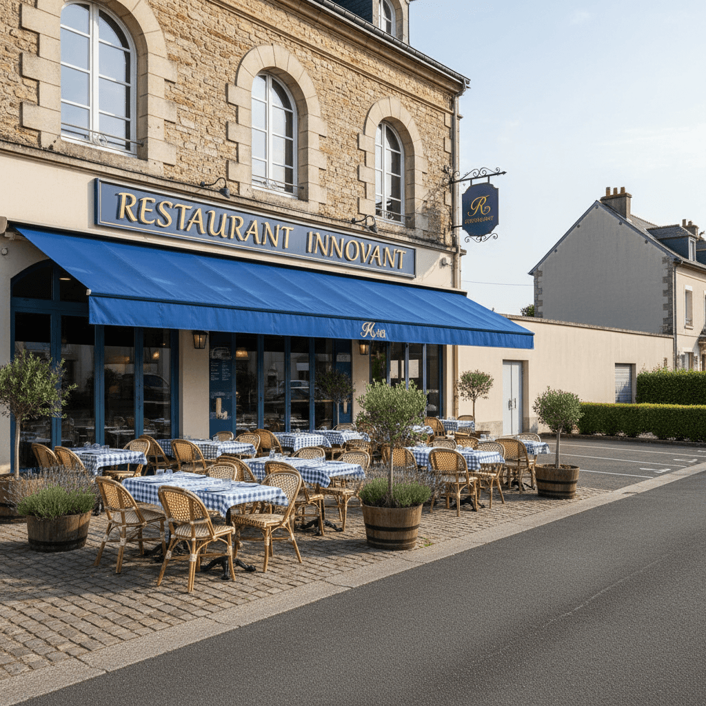Restaurant à Longueau : terrasse - licence IV - Image 1