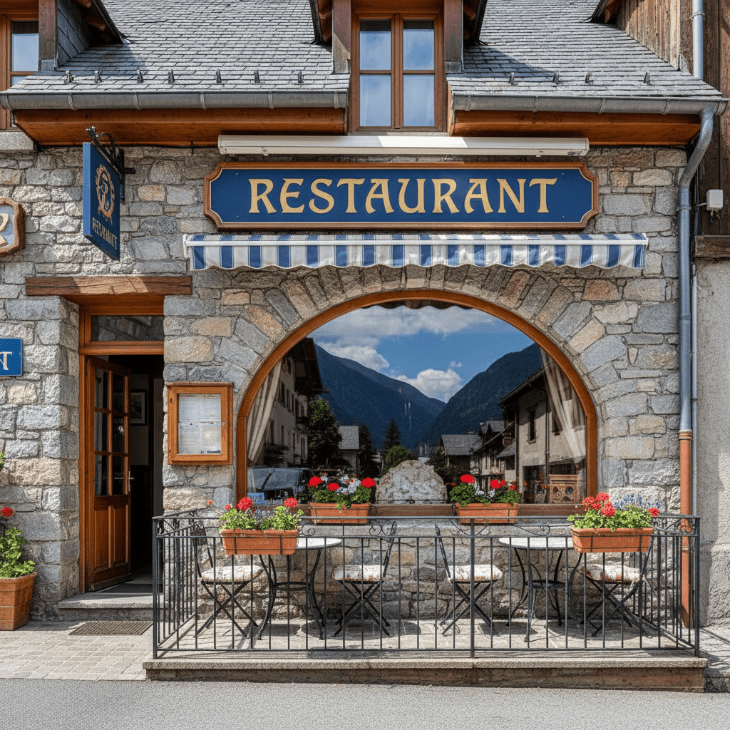 Restaurant 91m² à Briançon : licence IV - extraction - Image 1