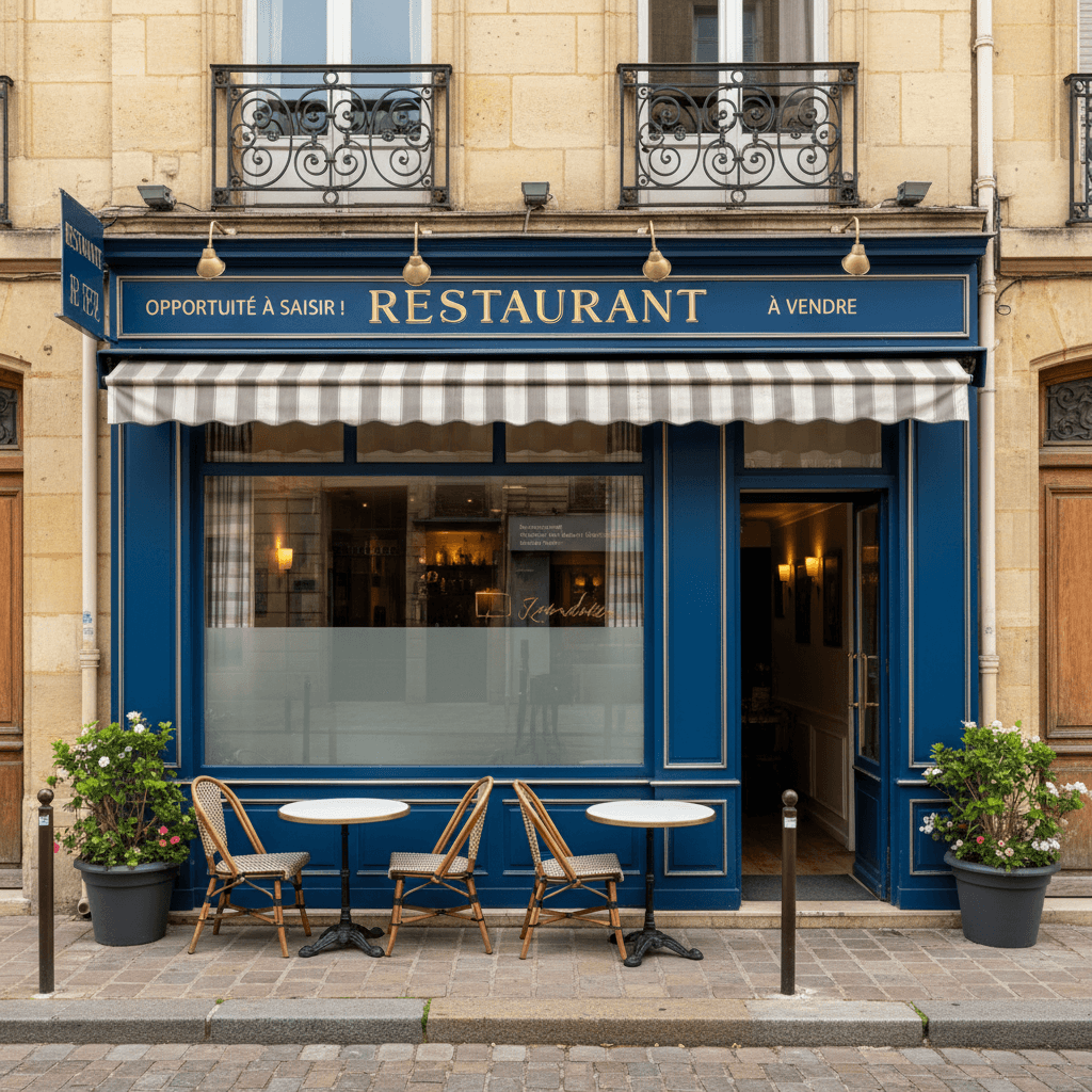 Restaurant 55m² à Bordeaux : licence IV - extraction