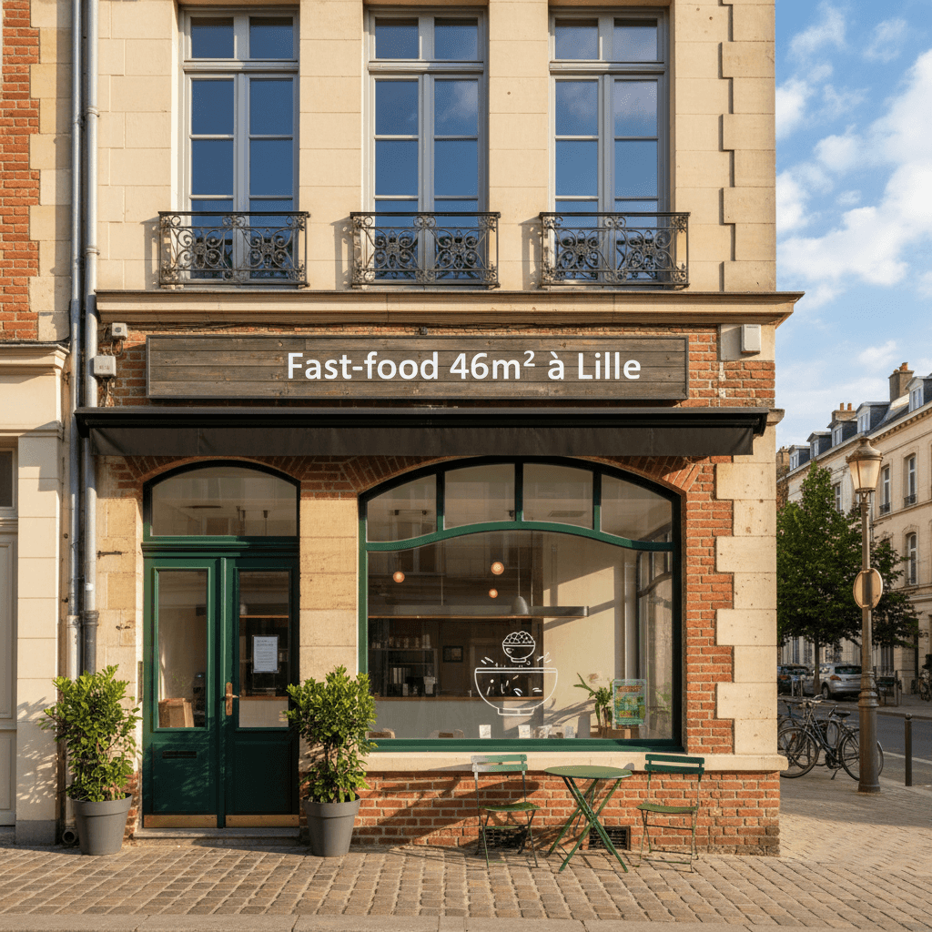 Fast-food 46m² à Lille
