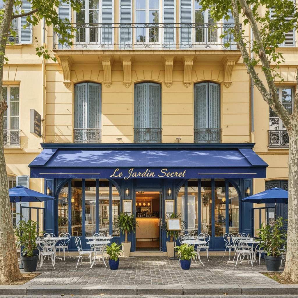 Restaurant 75m² à Nice : terrasse - licence IV