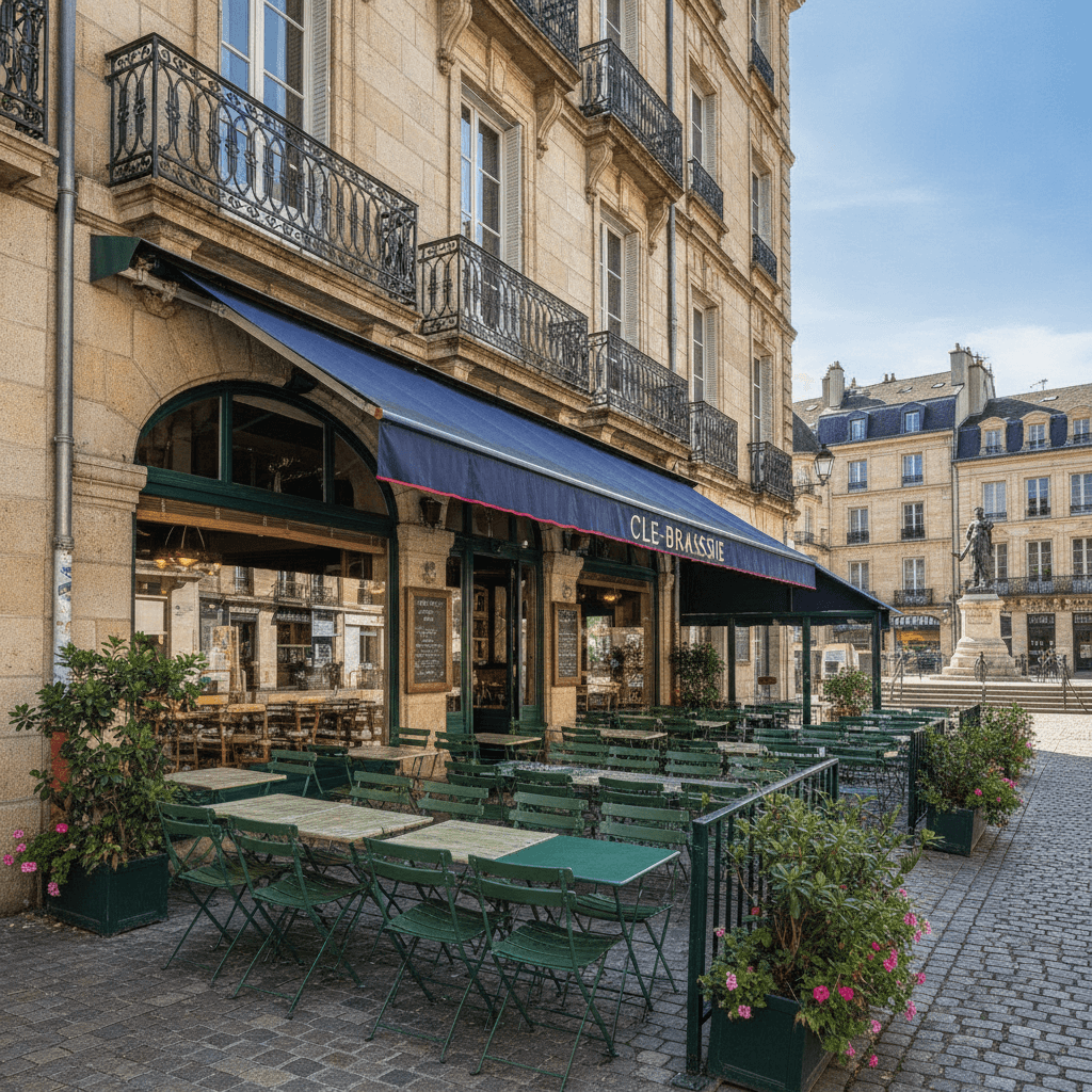 Bar-brasserie 70m² à Clermont-Ferrand : terrasse - licence IV