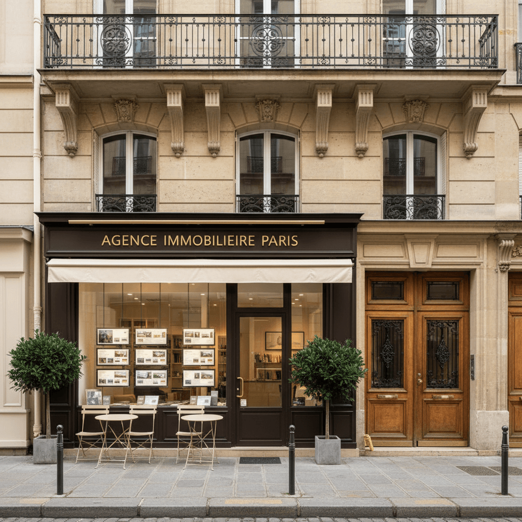 Agence immobiiere 100m² à Paris