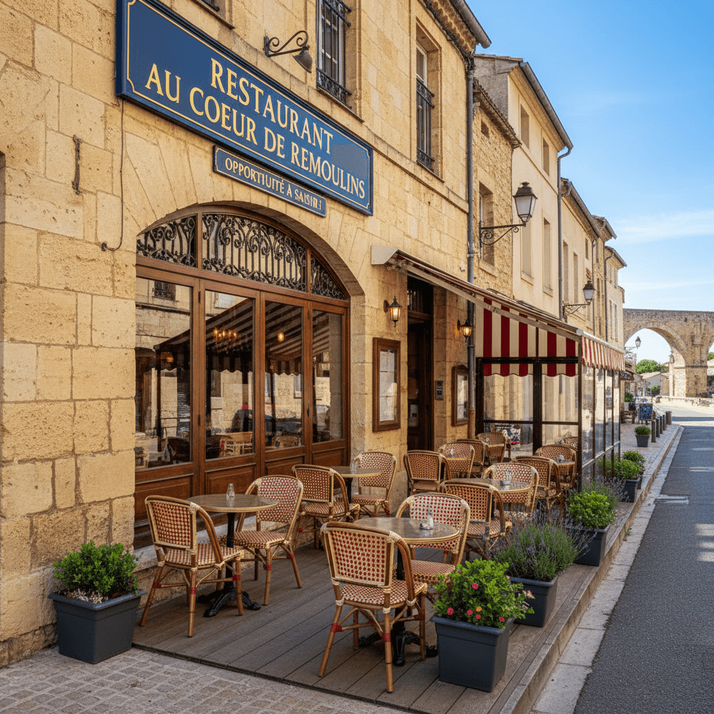Restaurant à Remoulins : extraction - climatisation - Image 1